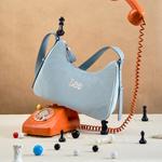 Lee Тканевая сумка хобо, Dark Blue - фото 9