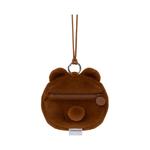 POP MART Сумка с мультяшным принтом унисекс коричневая, Brown - фото 2