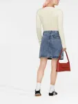 Джинсовая юбка мини Manue A.P.C., синий - фото 3