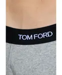 Трусы с логотипом Tom Ford, серый - фото 4