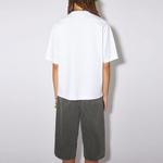 Футболка мужская белая Acne Studios, белый - фото 3