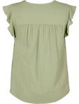 Блуза Zizzi Vvivu, оливковый - фото 3