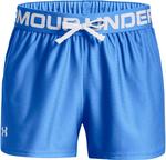 Шорты Under Armour Girls Play Up Solid Shorts, (464) Water/White - фото
