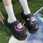 CHEDOIR Женские платформенные сабо черные, цвет Black - фото 4