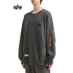 Свитшот мужской Alpha Industries, Ivx/Ecru - фото 4