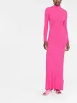 Длинное платье Lenzuolo Jacquemus, розовый - фото 2
