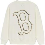 Базовый мега свитшот Boston Red Sox унисекс cream MLB, кремовый - фото 4