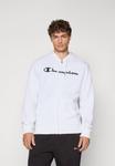 Толстовка Champion BASICS FULL ZIP HOODIE LARGE LOGO, White - фото