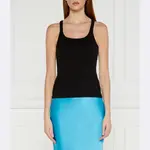 Облегающий топ Samsøe Samsøe, черный - фото