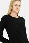 Топ LIU JO Long sleeved top, Black - фото 4