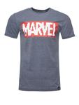 Футболка Re:Covered T-Shirt Marvel Pixel Logo, синий - фото