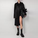 Рубашка женская Balenciaga длинная, черный - фото 3