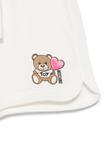 Moschino Kids шорты с принтом Teddy Bear, белый - фото 3