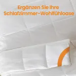 Одеяло HOME, 200 x 135 см, стеганое одеяло с 8 петлями SONGMICS - фото 4