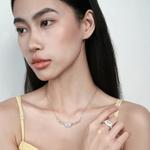 Apm Monaco Серебряное колье 925 пробы - фото 7