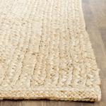 Ковер-дорожка SAFAVIEH, 77 x 366 см, Natural Fiber Collection, Natural, ручной работы из джута, идеально для помещений с высокой проходимостью в гостиной, спальне (NF461A) - фото 4