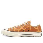 Кроссовки chuck 70 low 'archival giraffe print' Converse, желтый - фото