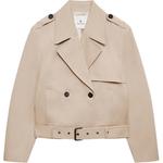 Anine Bing Двубортный пиджак Greer, Oatmeal - фото