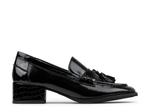 Лоферы Donald Pliner Powel Loafer, Black Patent Synthetic - фото 3