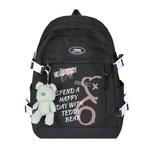 Рюкзак унисекс Deli Bear, Розовый кулон с мишкой - фото 5