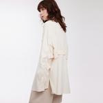 ELLE Рубашка Women's Ecru Lapel - фото 5