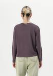 Топ Selected Femme SLFDIA RELAXED LS TEE, Plum Perfect/Lilac - фото 3