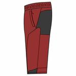 Брюки Trangoworld Backa 3/4, красный - фото 3