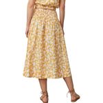 Поплиновая юбка Corinne print Marine Layer, желтый - фото 2