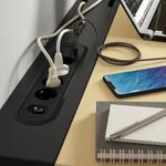 Рабочий стол IKEA MITTZON, 120x80, дуб/черный - фото 6