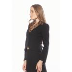 Женский приталенный блейзер Sabrina Alexia Admor, Black - фото 4