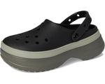 Сабо Crocs Classic Stacked Clogs Platform Platform, черный - фото 7