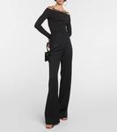 Топ Sierra Lencera из хлопка JACQUEMUS, черный - фото 2