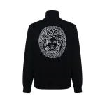 VERSACE Куртка мужская черная, Black - фото 2