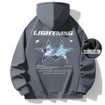 Толстовка унисекс Lightning X Storm, Серый - фото 19