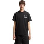 Футболка с принтом логотипа Moncler, черный - фото 4