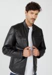 Куртка JCC Leather jacket, Black - фото 4