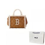 Сумка унисекс MLB, Верблюжий - фото 6