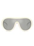 Moncler Eyewear солнцезащитные очки Cloche, белый - фото