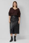 Юбка QS A-line skirt, Schwarz/Black - фото