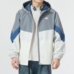 Куртка унисекс серая New Balance, серый - фото 3