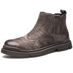 Ботинки Челси мужские черный Egchi - фото