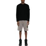 Свитер мужской Stone Island Compass-badge, черный - фото 2