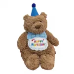 Плюшевая кукла Jiangyue Bear Big Bear с бабочкой Tak Bebe, белый - фото 6