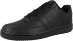 Кроссовки Nike Mens Court Vision LoSneaker, Black/Black/Black - фото 5