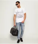 Футболка regular fit Guess Jeans, белый - фото 2