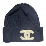 Chanel Белая шапка с логотипом CC - фото 6