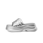 Шлепанцы женские Boerdiqi, серебряный - фото 4