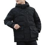 Пуховик мужской черный Converse, черный - фото 2