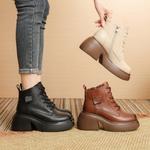 Ботинки Martin Boot женские Sobb, бежевый - фото 10