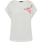 Футболка Lipstick Crewneck BALMAIN, белый - фото